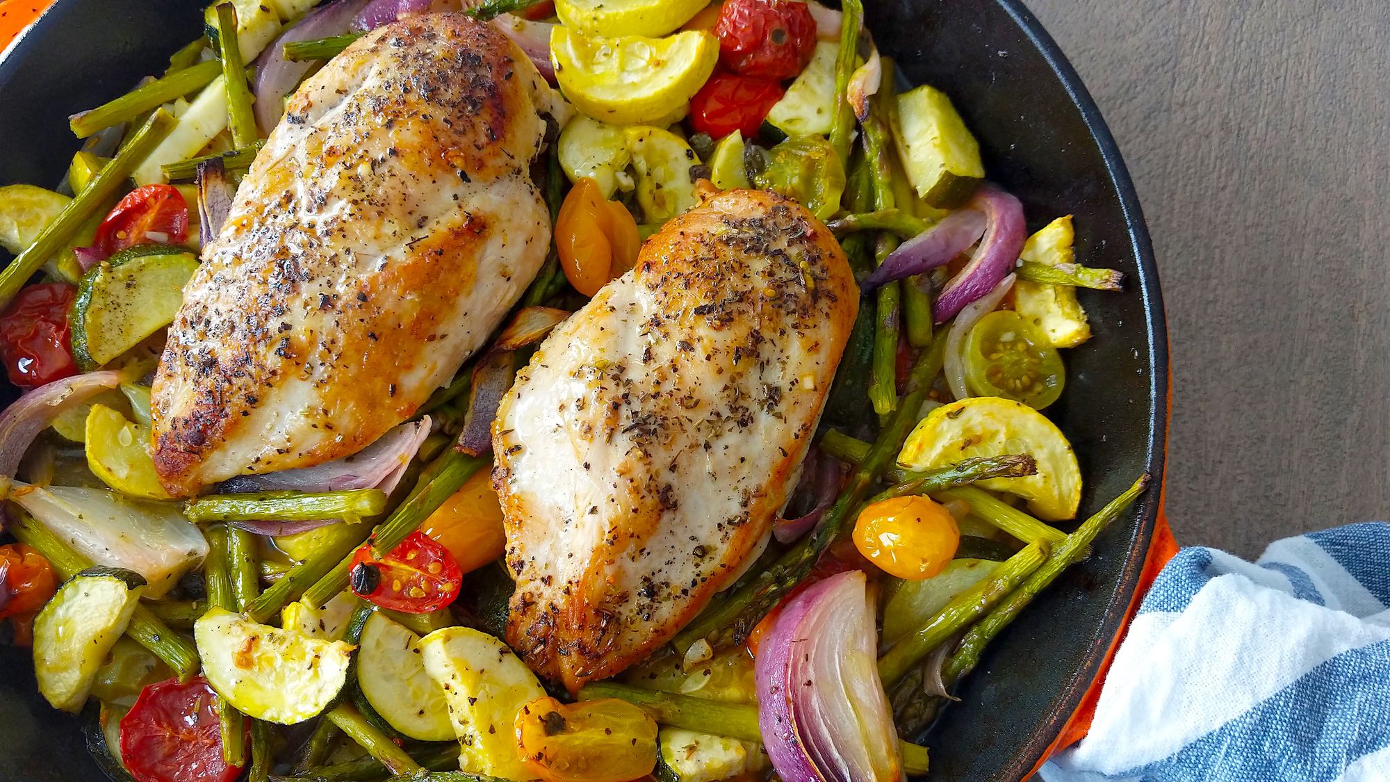 One Pan Olive Oil Roasted Chicken Breasts OliveOil