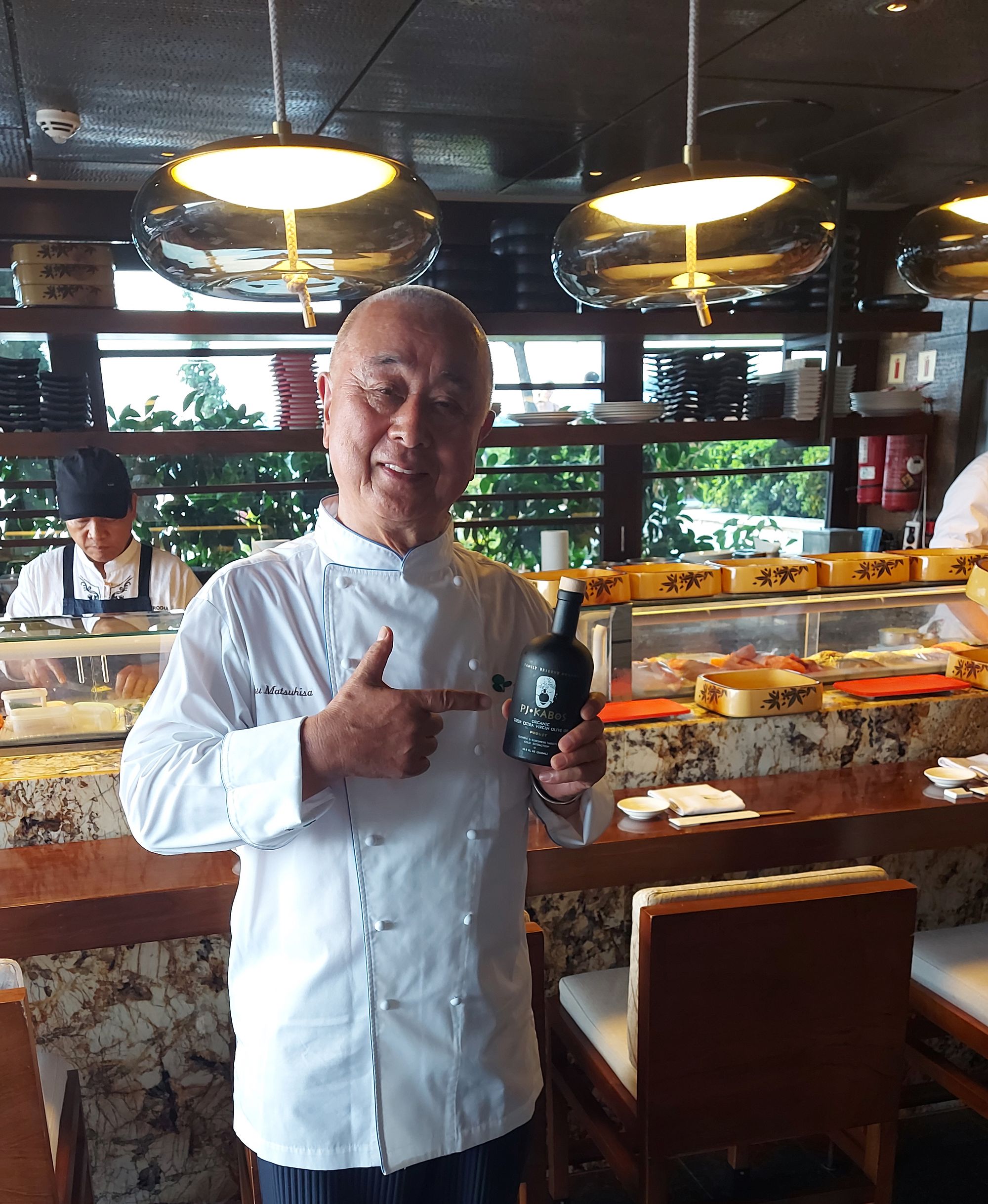 Nobu Matsuhisa and Olive Oil